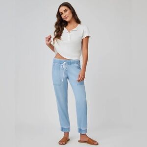 Bella Dahl Chelsea Pocket Jogger - Malibu Mist Wash